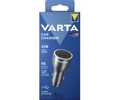 Įkroviklis Varta Varta Ladegerät 45W Car Charger 1x USB-A 1x USB-C