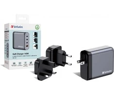 Verbatim GNC-140 įkroviklis 1x USB-A 3x USB-C 5 A (32203)