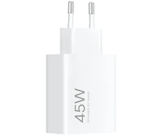 XIAOMI oryginalna kroviklis jungiama į tinklą USB A QC3.0 4.1A 45W MDY-17-EF balta bulk