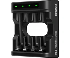Įkroviklis Xtar 4 x Ni-MH i 1,5V Li-ion AA/AAA kroviklis do akumulatorów L4