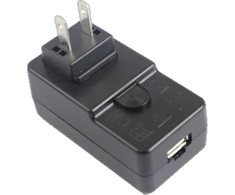 Įkroviklis Zebra PWR-WUA5V12W0GB Mobilusis įkroviklis Delninis juodas AC vidinis