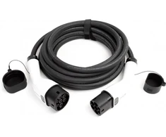 Įkrovimo kabelis automobiliams Platinet EV charging cable Automobilio įkrovimo kabelis Type 2 22KW 7M juodas/baltas (EV_PEVC22KW7B)