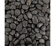 Ilford Poliruoti akmenys „Juodas Pebble II“ 30–50 akvariumo terariumui, 10 kg/pak.