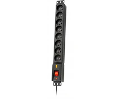 Lestar LXRM 816 16A G-A K.:CZ 1,5 m 19" PDU maitinimo juosta (1966020291)