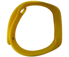 iLike iWear universalus silikoninis dirželis, skirtas išmaniųjų apyrankių modeliams – SM6 SM7 SM8 (18x250mm) Geltona