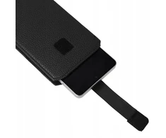 Dėklas WONDER Flexi Pouch Case (XXL dydis), skirtas iPhone 17 Pro Max/16 Pro Max/Samsung S26 Ultra/S25 Ultra/Xiaomi 15 Ultra/14 Ultra/Oppo Find X8 Ultra/Find X6 Pro/Vivo X200 Pro/X90 Pro+/Motorola Edge 50 Ultra/Edge 40 Pro, juodos spalvos