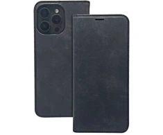 Dėklas iLike Otwierane etui Samsung Galaxy S25 Smart Suede Book Case Juodas [kod produktu: ]