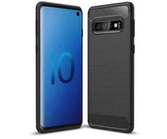 „iLike Samsung“ galinis dėklas „Samsung Galaxy Note 10“ galinis dėklas anglies spalvos ISGN10CCBLA