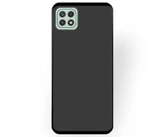 iLike Galinis dangtelis Samsung GALAXY A22 5G Dėklas matinis Juodas