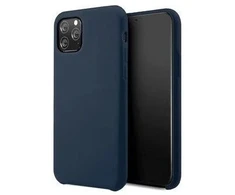 Dėklas iLike galinė korpuso dalis Samsung A12/M12 Silicone Lite Case tamsiai mėlyna (ISA12SLCNB)