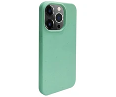 iLike galinis dangtelis Apple iPhone 14 Pro Max silikoninis plastikinis dėklas Eco* spausdinto dizaino gėlės Žalias ILIAP147EBWFG