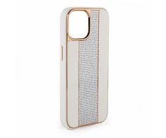 iLike Tylny pokrowiec Apple iPhone 15 Pro Max Diamonds and Odinis dėklas Baltas ILIAPP15PMDLCW