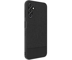 Dėklas iLike galinis dangtelis Samsung Galaxy A14 5G plastikinis odinis galinis dangtelis Juodas ILISAM145LBL