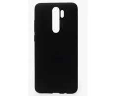 Dėklas iLike Xiaomi Redmi 9 matinis TPU galinis dangtelis Juodas GSM101776