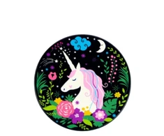 iLike universalus ledų laikiklis (Popsocket) Universalus ledų laikiklis Vienaragis Juodas ILIUNPH25
