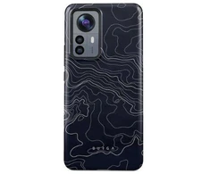 Dėklas „iLike Xiaomi 12 Pro Burga Drifting Shores“ galinis dangtelis – tvirtas linijinis piešinys
