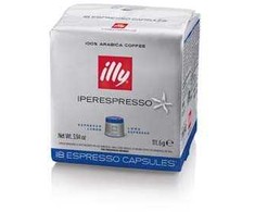 Kavos kapsulės Illy, espresso, 18 vnt longo