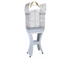 iMac Calla paukščių narvas su stovu ir ratukais, šviesiai mėlynas, 65,5x43x76/148,5 cm (IM-03225)