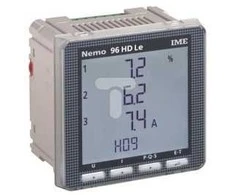 IME S.p.A. NEMO 96 HDLE panelinis galios matuoklis 1-5A 500V A80-265VAC/110-300VDC RS485