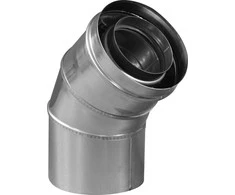Immergas Koncentrinis lenkimas 45 ° 60/100 - K.012095