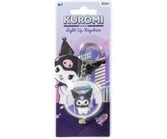 Impacto Gifts Mėlyna Sky Studios „BlueSkyStudios Sanrio“ raktų pakabukas su apšvietimu „Kuromi“