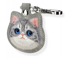 Dėklas daiktų ieškikliui Nimmy New Big Eyed Pet 2.0 Cat pilkos spalvos