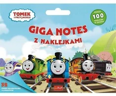 Trefl Impacto Gifts Tomek i Przyjaciele. Giga notes su naklejkami