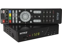 TV Priedėlis - WIWA Imtuvas DVB-T/T2 H.265 Pro Juodas