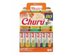 Inaba Ciao INABA Churu vištiena mix – skanėstas katėms – 80x14g