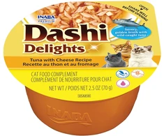 Inaba Ciao INABA Dashi Delights Tuna with cheese recipe – šlapias kačių maistas – 70g