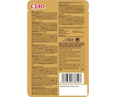 INABA Ciao Bisque - vištienos ir jautienos skonio ėdalas katėms, 1x40 g