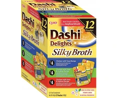 Inaba Ciao INABA Dashi Delights Silky Broth vištiena mix – šlapias kačių maistas – 12x40g