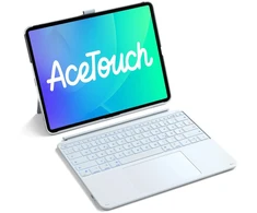 Inateck Ace Touch klaviatūra iPad 13" suderinama QWERTZ mėlyna