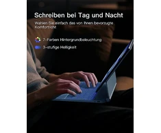 Inateck inateck Klaviatūra Dėklas na iPad 10" QWERTZ mėlynas