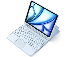 Inateck IPad 10/11 Dėklas su klaviatūra Touchpad Laikiklis na rysik mėlyna (N0001_BLUE)