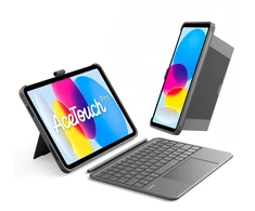 „Inateck KB403-10“ baterijos „iPad“ klaviatūros dėklas su QWERTZ funkcija