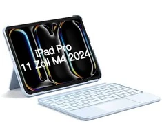 Mėlyna inateck Klaviatūra iPad 11 mėlynas iPad 10th Gen. Com. QWERTZ