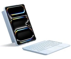 Mėlyna inateck Klaviatūra iPad 11 mėlynas iPad 10th Gen. Com. QWERTZ