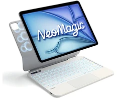 Inateck Keyboard iPad 13'' QWERTZ milky baltas (N0082_MILKY Baltas)