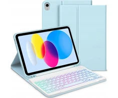 Inateck Klaviatūra inateck Keyboard Ace Touch iPad 11"/10,9" QWERTZ RGB baltas