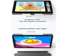 Inateck Klawiatury inateck Keyboard Ace Touch iPad 13'' Compatible QWERTZ (N0047)