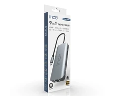 Carruzzo Inca ITPC-10TX sąsajos šakotuvas C tipo USB 5000 Mbit/ai Pilka