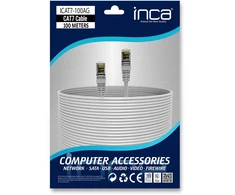 Inca INCA Ethernetkabel ICAT7-100AG S/FTP1 23 AWG CAT7-Kabelis 100M