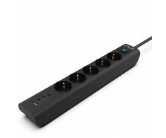 Inca INCA listwa zasilająca IPW-44TU 5-gniazdowa 3xUSB-A+1xUSB-C 1,5m