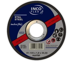 Inco Flex INCOFLEX METALO PJOVIMO DISKAS 125 x 1,6 x 22,2 mm
