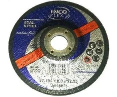Inco Flex INCOFLEX METALŲ ŠLIFIMO DISKAS 125 x 8 x 22,2mm