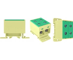 Incobex Elplast ENE-00172 2 bėgių bėgio jungtis 35 mm2 geltonai žalia ZGX-2x35 geltonai žalia ENE-00172