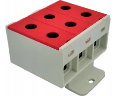 Incobex Elplast ENE-00181 Złączka szynowa 3-torowa 35mm2 raudona ZGX-3x35 raudona ENE-00181