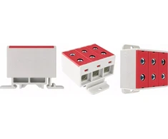 Incobex Elplast ENE-00181 Złączka szynowa 3-torowa 35mm2 raudona ZGX-3x35 raudona ENE-00181