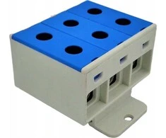 Incobex Elplast ENE-00208 3 bėgių bėgio jungtis 50 mm² pilka ZGX 3x50 mėlyna, 2 versija ENE-00208